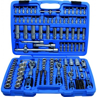 BGS Set nasadnih ključeva i bitova, S.Lock, 192/1, 1/4"+3/8"+1/2", PRO+ (2292P)